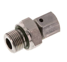 8L & G3/8'' Edelstahl-Drehgelenk mit Außengewinde 315 bar FKM O-Ring-Dichtkonus Einstellbar ISO 8434-1