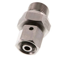 8L & G3/8'' Edelstahl-Drehgelenk mit Außengewinde 315 bar FKM O-Ring-Dichtkonus Einstellbar ISO 8434-1