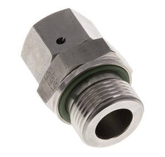15L & G3/4'' Edelstahl gerade drehbar mit Außengewinde 315 bar FKM O-Ring Dichtungskonus Einstellbar ISO 8434-1