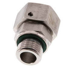 18L & G1/2'' Edelstahl gerade drehbar mit Außengewinde 315 bar FKM O-Ring Dichtungskonus Einstellbar ISO 8434-1