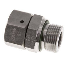 18L & G3/4'' Edelstahl gerade drehbar mit Außengewinde 315 bar FKM O-Ring Dichtungskonus Einstellbar ISO 8434-1