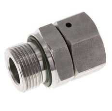 18L & G3/4'' Edelstahl gerade drehbar mit Außengewinde 315 bar FKM O-Ring Dichtungskonus Einstellbar ISO 8434-1