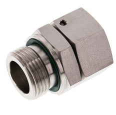 28L & G1'' Edelstahl-Drehgelenk mit Außengewinde 160 bar FKM O-Ring-Dichtkonus Einstellbar ISO 8434-1