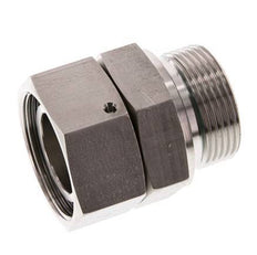 35L & G1-1/4'' Edelstahl-Drehgelenk mit Außengewinde 160 bar FKM O-Ring-Dichtkonus Einstellbar ISO 8434-1