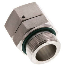 35L & G1-1/4'' Edelstahl-Drehgelenk mit Außengewinde 160 bar FKM O-Ring-Dichtkonus Einstellbar ISO 8434-1