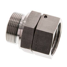 35L & G1-1/4'' Edelstahl-Drehgelenk mit Außengewinde 160 bar FKM O-Ring-Dichtkonus Einstellbar ISO 8434-1