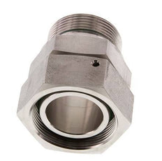 42L & G1-1/2'' Edelstahl-Drehgelenk mit Außengewinde 160 bar FKM O-Ring-Dichtkonus Einstellbar ISO 8434-1
