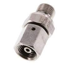 6S & G1/4'' Edelstahl-Drehgelenk mit Außengewinde 630 bar FKM O-Ring-Dichtkonus Einstellbar ISO 8434-1