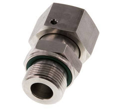 16S & G1/2'' Edelstahl-Drehgelenk mit Außengewinde 400 bar FKM O-Ring-Dichtkonus Einstellbar ISO 8434-1