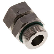 30S & G1-1/4'' Edelstahl-Drehgelenk mit Außengewinde 400 bar FKM O-Ring-Dichtkonus Einstellbar ISO 8434-1