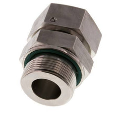 30S & G1-1/4'' Edelstahl-Drehgelenk mit Außengewinde 400 bar FKM O-Ring-Dichtkonus Einstellbar ISO 8434-1