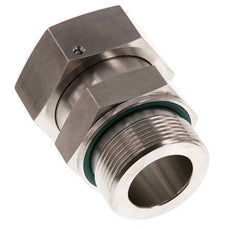 38S & G1-1/2'' Edelstahl-Drehgelenk mit Außengewinde 315 bar FKM O-Ring-Dichtkonus Einstellbar ISO 8434-1