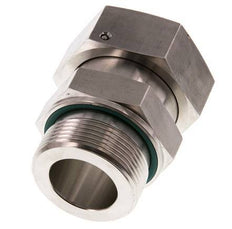 38S & G1-1/2'' Edelstahl-Drehgelenk mit Außengewinde 315 bar FKM O-Ring-Dichtkonus Einstellbar ISO 8434-1