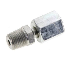 6L & 1/8'' NPT Verzinkter Stahl, gerade drehbar mit Außengewinde 315 bar Einstellbar ISO 8434-1