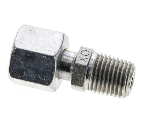 10L & 1/4'' NPT Verzinkter Stahl, gerade drehbar mit Außengewinde 315 bar Einstellbar ISO 8434-1