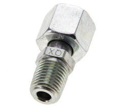 10L & 1/4'' NPT Verzinkter Stahl, gerade drehbar mit Außengewinde 315 bar Einstellbar ISO 8434-1