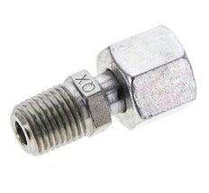 10L & 1/4'' NPT Verzinkter Stahl, gerade drehbar mit Außengewinde 315 bar Einstellbar ISO 8434-1