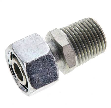 15L & 1/2'' NPT Verzinkter Stahl, gerade drehbar mit Außengewinde 315 bar Einstellbar ISO 8434-1