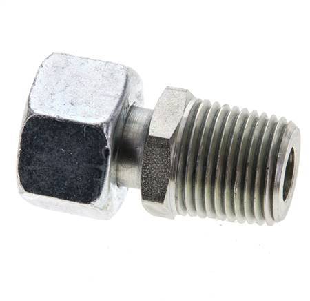 15L & 1/2'' NPT Verzinkter Stahl, gerade drehbar mit Außengewinde 315 bar Einstellbar ISO 8434-1