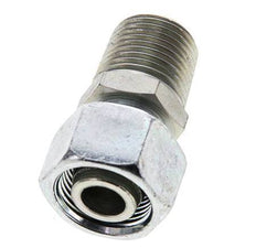 15L & 1/2'' NPT Verzinkter Stahl, gerade drehbar mit Außengewinde 315 bar Einstellbar ISO 8434-1
