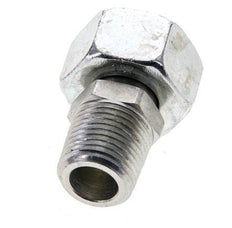 18L & 1/2'' NPT Verzinkter Stahl, gerade drehbar mit Außengewinde 315 bar Einstellbar ISO 8434-1