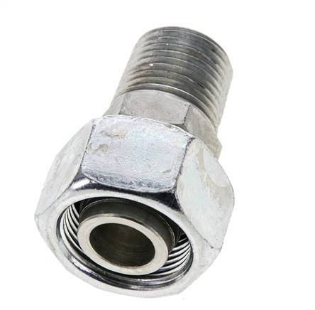18L & 1/2'' NPT Verzinkter Stahl, gerade drehbar mit Außengewinde 315 bar Einstellbar ISO 8434-1