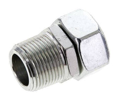 28L & 1'' NPT Verzinkter Stahl, gerade drehbar mit Außengewinde 160 bar Einstellbar ISO 8434-1
