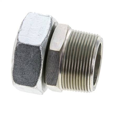 42L & 1-1/2'' NPT Verzinkter Stahl, gerade drehbar mit Außengewinde 160 bar Einstellbar ISO 8434-1