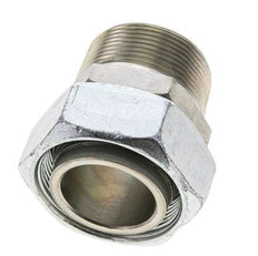 42L & 1-1/2'' NPT Verzinkter Stahl, gerade drehbar mit Außengewinde 160 bar Einstellbar ISO 8434-1