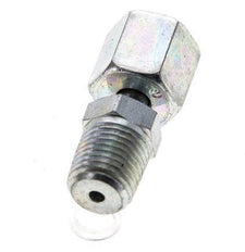6S & 1/4'' NPT Verzinkter Stahl Gerades Drehgelenk mit Außengewinde 630 bar Einstellbar ISO 8434-1