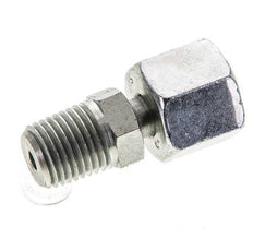 8S & 1/4'' NPT Verzinkter Stahl, gerade drehbar mit Außengewinde 630 bar Einstellbar ISO 8434-1
