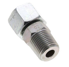 14S & 1/2'' NPT Verzinkter Stahl, gerade drehbar mit Außengewinde 630 bar Einstellbar ISO 8434-1