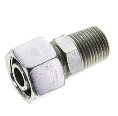16S & 1/2'' NPT Verzinkter Stahl Gerades Drehgelenk mit Außengewinde 400 bar Einstellbar ISO 8434-1