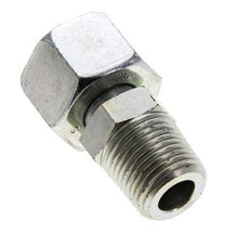 16S & 1/2'' NPT Verzinkter Stahl Gerades Drehgelenk mit Außengewinde 400 bar Einstellbar ISO 8434-1