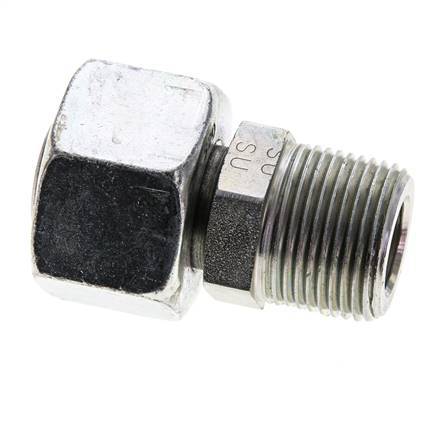 20S & 3/4'' NPT Verzinkter Stahl, gerade drehbar mit Außengewinde 400 bar Einstellbar ISO 8434-1
