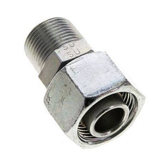 20S & 3/4'' NPT Verzinkter Stahl, gerade drehbar mit Außengewinde 400 bar Einstellbar ISO 8434-1