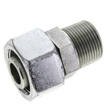 25S & 1'' NPT Verzinkter Stahl, gerade drehbar mit Außengewinde 400 bar Einstellbar ISO 8434-1