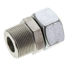 30S & 1-1/4'' NPT Verzinkter Stahl, gerade drehbar mit Außengewinde 400 bar Einstellbar ISO 8434-1