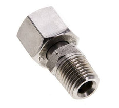 10L & 1/4'' NPT Edelstahl-Drehgelenk mit Außengewinde 315 bar Einstellbar ISO 8434-1