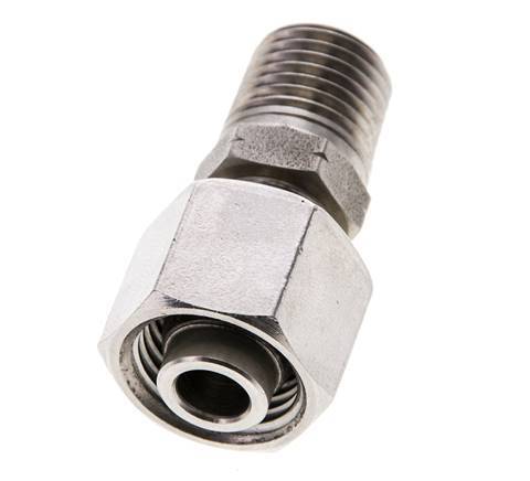 10L & 1/4'' NPT Edelstahl-Drehgelenk mit Außengewinde 315 bar Einstellbar ISO 8434-1