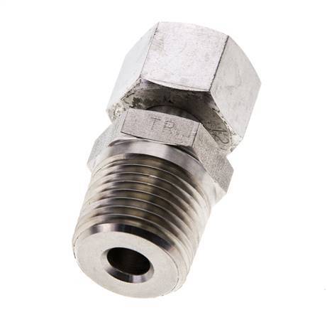 12L & 1/2'' NPT Edelstahl-Drehgelenk mit Außengewinde 315 bar Einstellbar ISO 8434-1