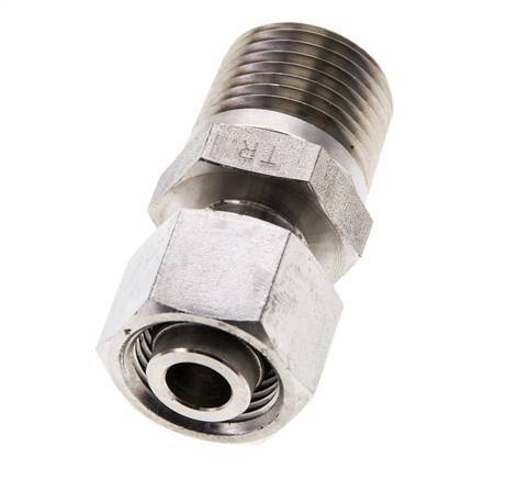 12L & 1/2'' NPT Edelstahl-Drehgelenk mit Außengewinde 315 bar Einstellbar ISO 8434-1