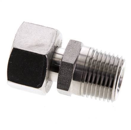 15L & 1/2'' NPT Edelstahl-Drehgelenk mit Außengewinde 315 bar Einstellbar ISO 8434-1