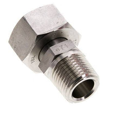 18L & 1/2'' NPT Edelstahl-Drehgelenk mit Außengewinde 315 bar Einstellbar ISO 8434-1