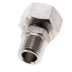 18L & 1/2'' NPT Edelstahl-Drehgelenk mit Außengewinde 315 bar Einstellbar ISO 8434-1
