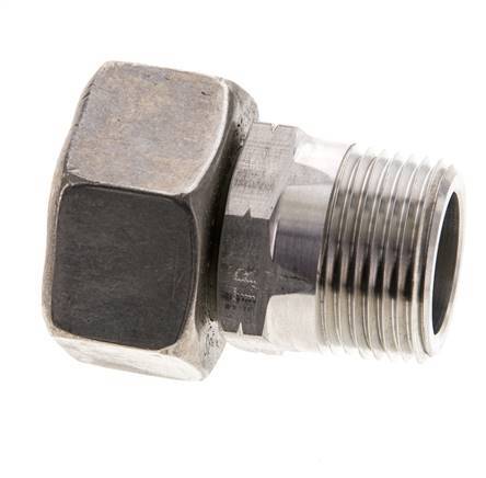 22L & 3/4'' NPT Edelstahl-Drehgelenk gerade mit Außengewinde 160 bar Einstellbar ISO 8434-1