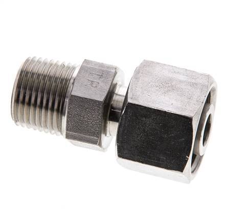 12S & 3/8'' NPT Edelstahl-Drehgelenk mit Außengewinde 630 bar Einstellbar ISO 8434-1