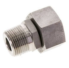 25S & 1'' NPT Edelstahl-Drehgelenk gerade mit Außengewinde 400 bar Einstellbar ISO 8434-1