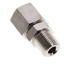 10L & 1/4'' NPT Edelstahl-Drehgelenk mit Außengewinde 315 bar FKM O-Ring Dichtungskonus Einstellbar ISO 8434-1