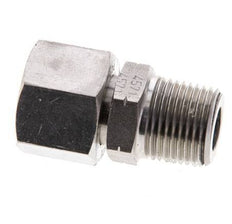 12L & 3/8'' NPT Edelstahl-Drehgelenk mit Außengewinde 315 bar FKM O-Ring-Dichtkonus Einstellbar ISO 8434-1